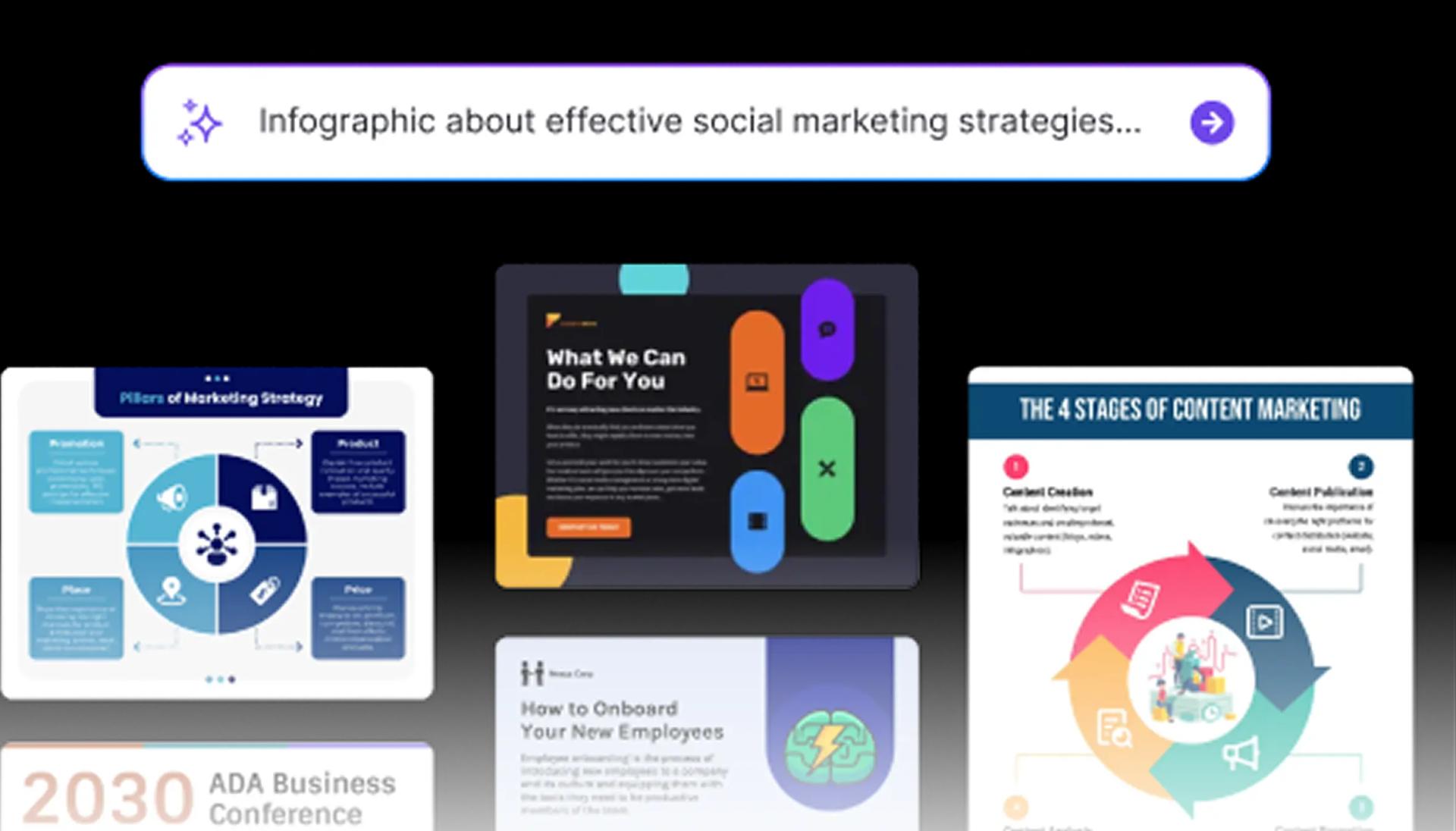 Start creating visuals