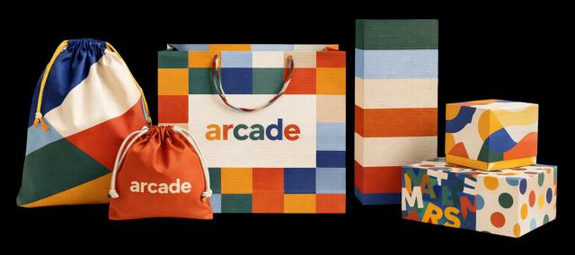 Visual style guide created by AI art direction