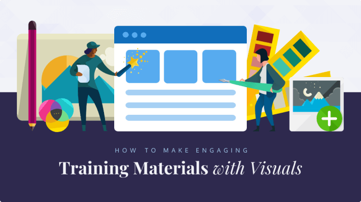 How to Make Engaging Training Materials with Visuals (+ 20 Template Examples)